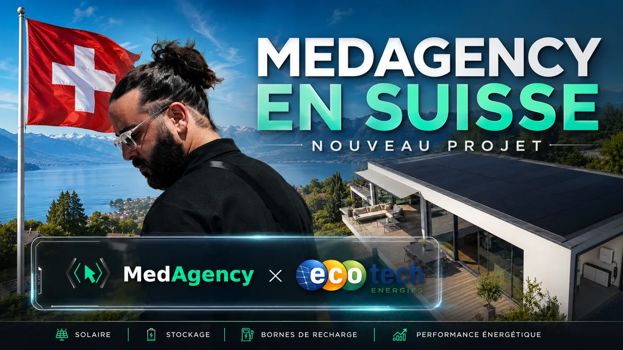 Miniature vid&eacute;o YouTube &mdash; MedAgency &times; Ecotech &Eacute;nergies, nouveau projet en Suisse