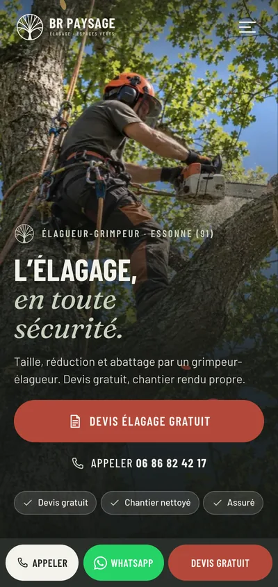 Accueil BR Paysage sur mobile