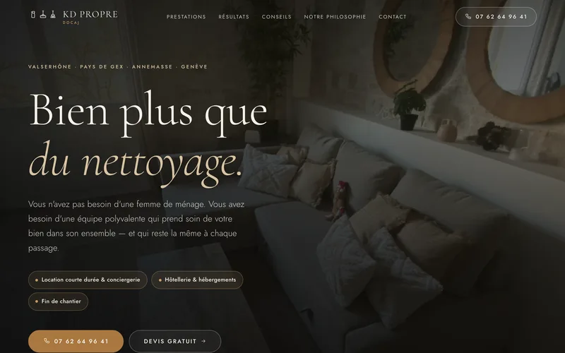 Site KD Propre par MedAgency