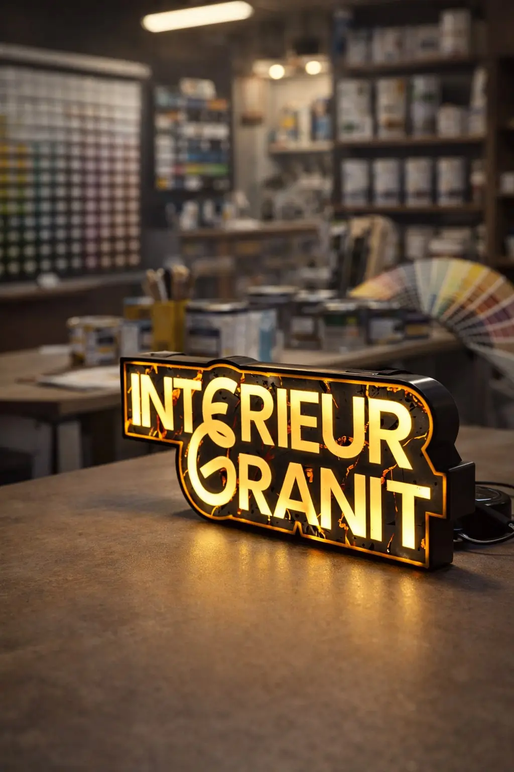 Lightbox Int&eacute;rieur Granit par MedAgency