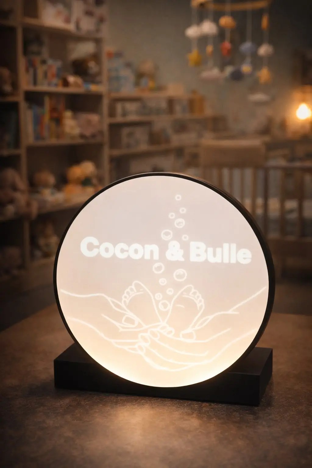 Lightbox personnalis&eacute;e Tony Bat